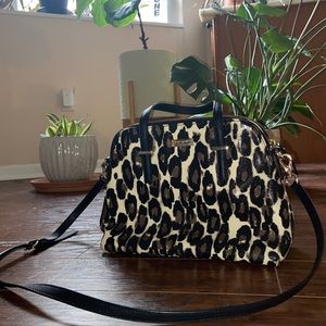 Kate spade animal print purse